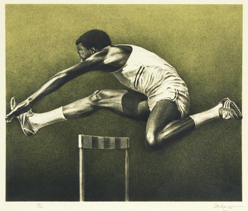 The Hurdler by Kenneth Danby
