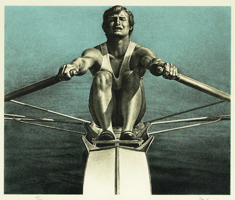 The Sculler by Kenneth Danby