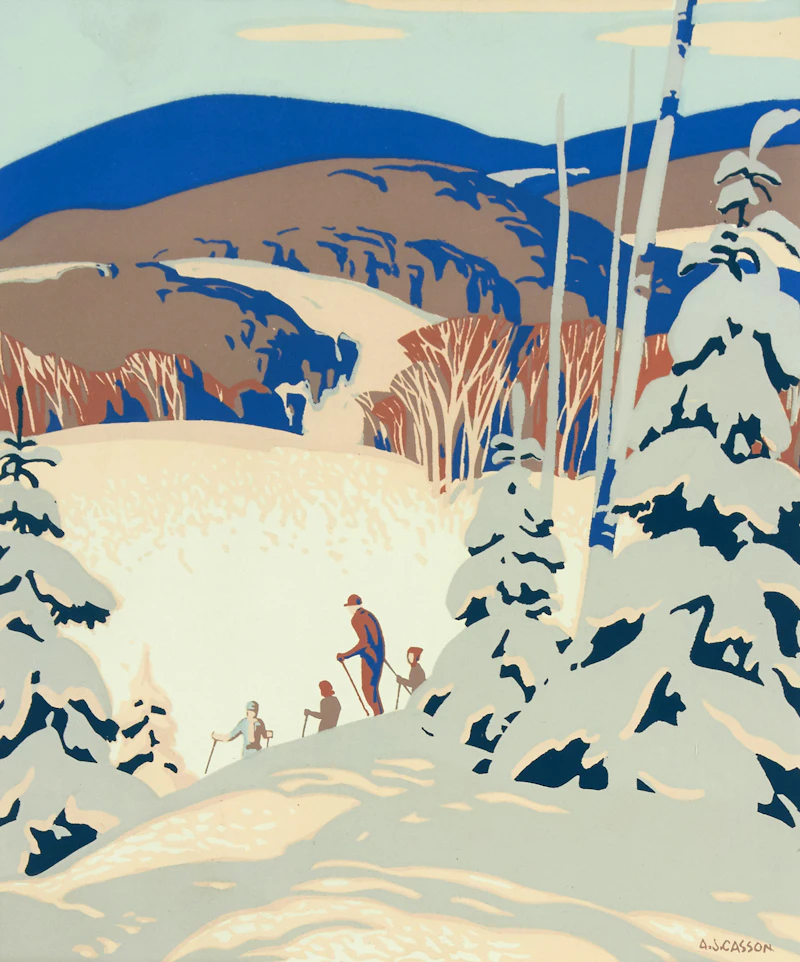 Alfred Joseph Casson, Skiers