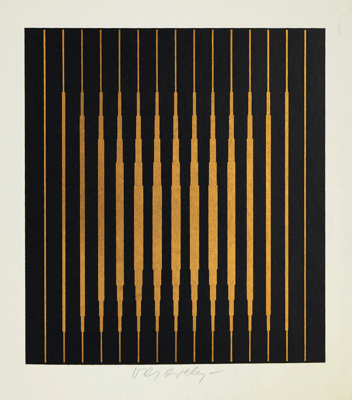 Victor Vasarely, Bora II, colour silkscreen, 1965