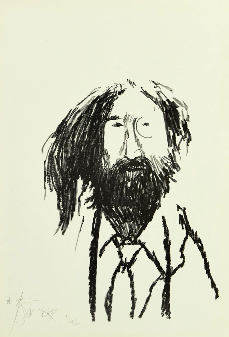 John Lennon; Yoko Ono by Harold Barling Town