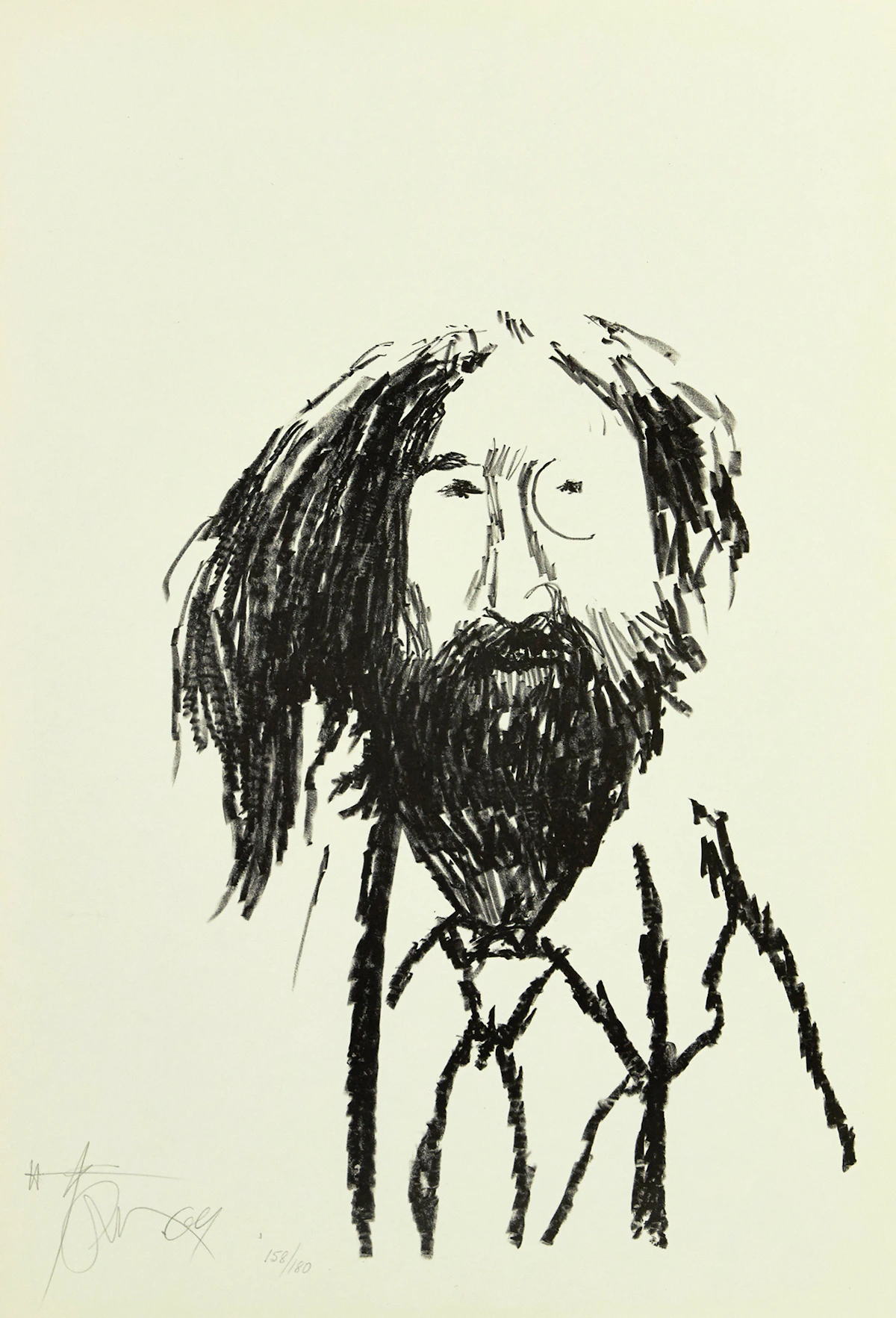 Harold Barling Town, John Lennon; Yoko Ono, pair of lithographs, 1969