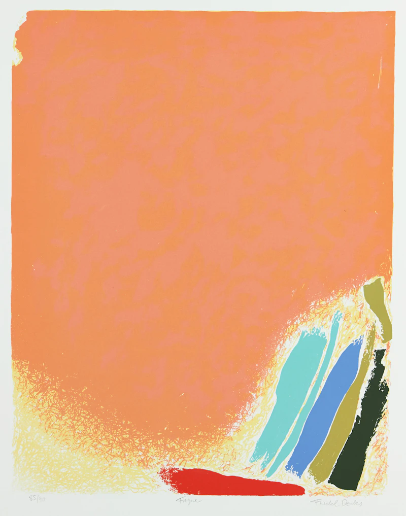 Friedel Dzubas, Fugue