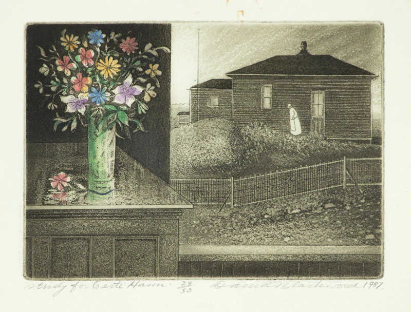 David Lloyd Blackwood, Study for Gertin Hann
