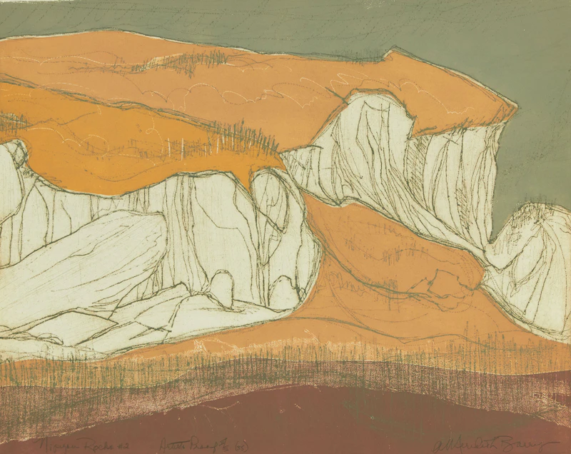 Anne Meredith Barry, Nipigon Rocks #2