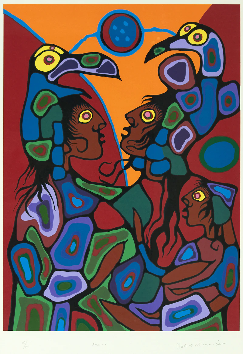 Norval Morrisseau, Family