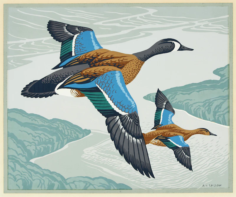 Alfred Joseph Casson, Blue-Winged Teal