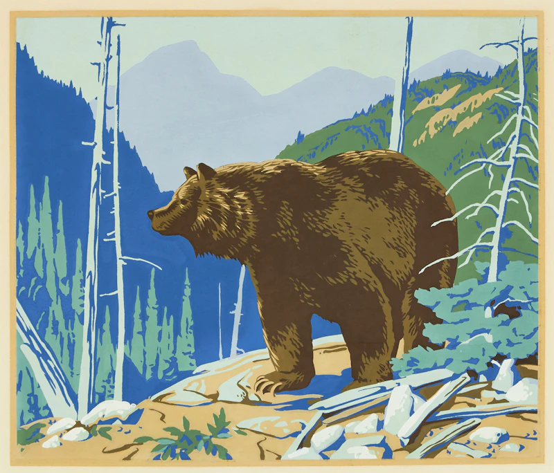 Alfred Joseph Casson, Grizzly Bear