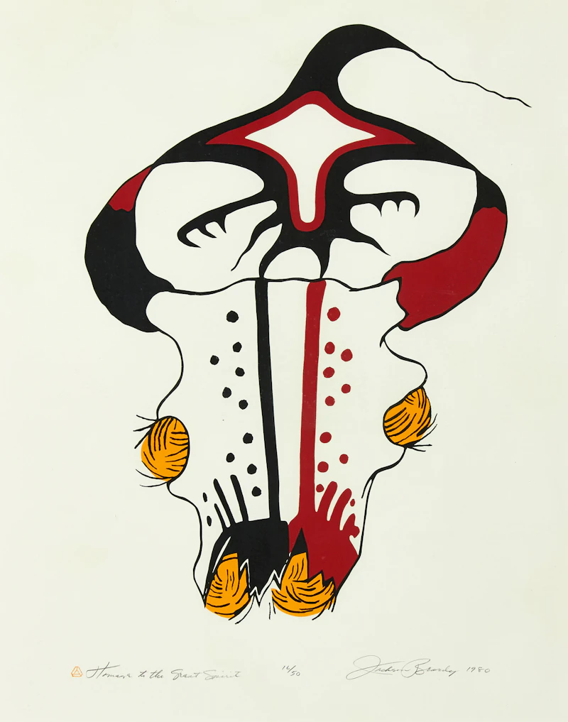 Homage to the Great Spirit by Jackson Beardy