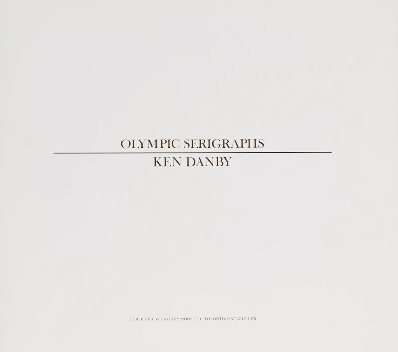 Kenneth Danby, Olympic Serigraphs, serigraphs, 1976 - view 2