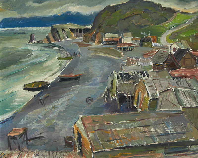 Norman’s Cove, Newfoundland by George Douglas Pepper