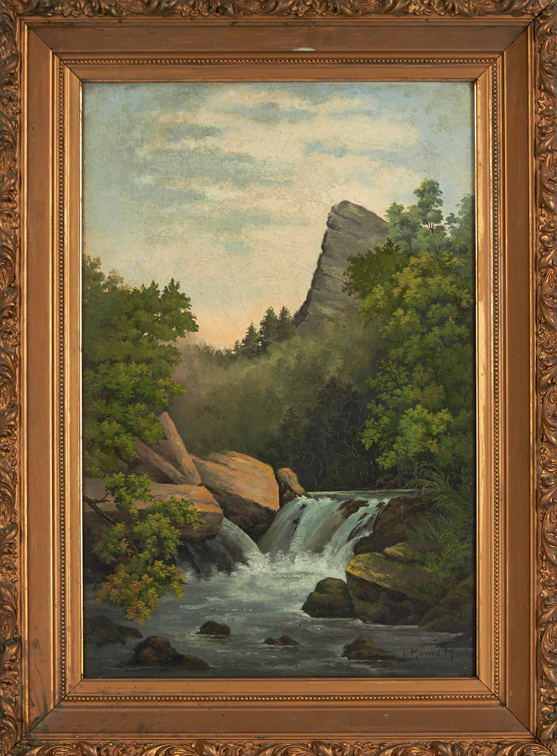 Thomas Mower Martin, River Landscape, oil on canvas - view 2