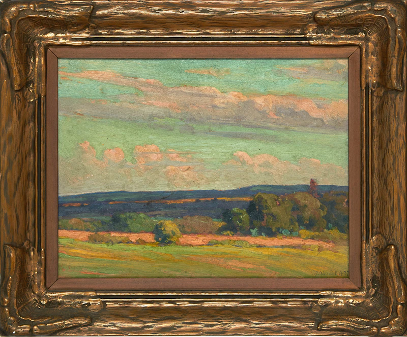 John William Beatty, Landscape Near Port Hope, oil on board - view 2