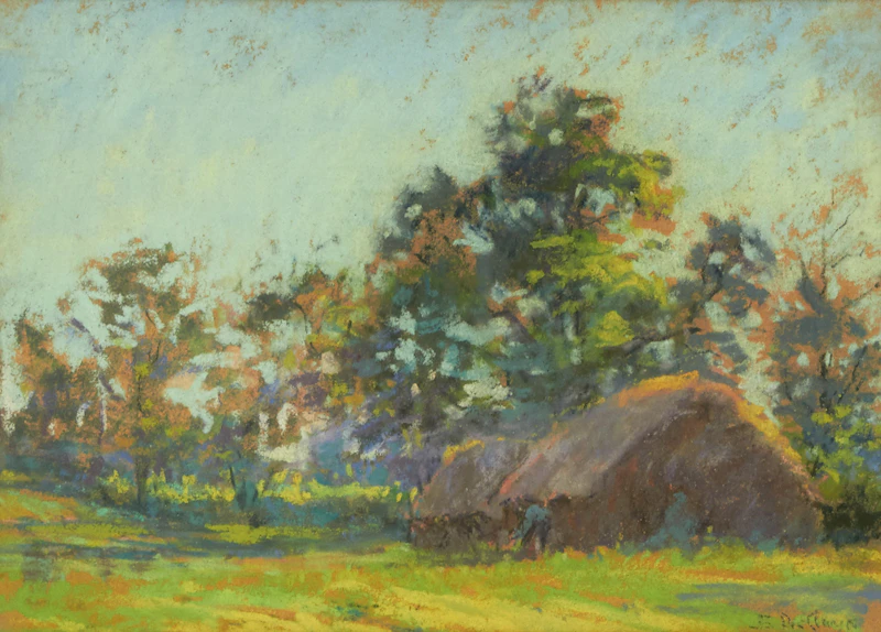 Farm in Spring, Eastern Townships by Berthe Des Clayes