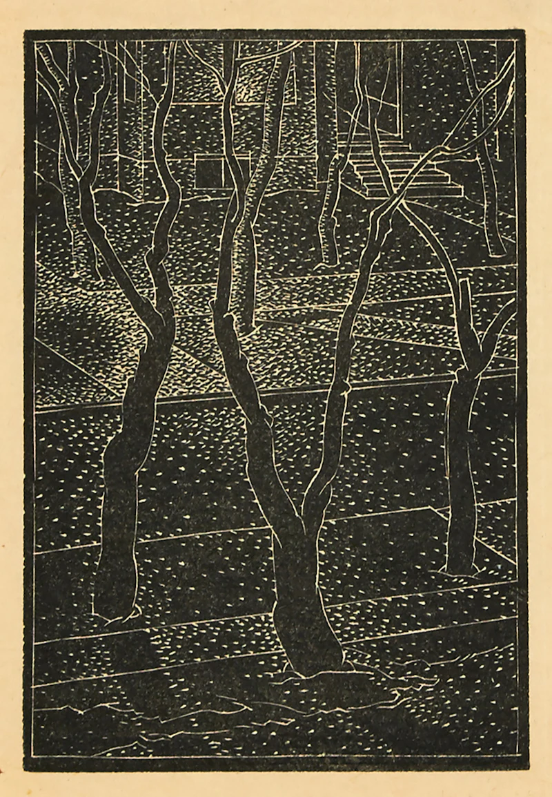 Trees and Streets by Lionel LeMoine FitzGerald