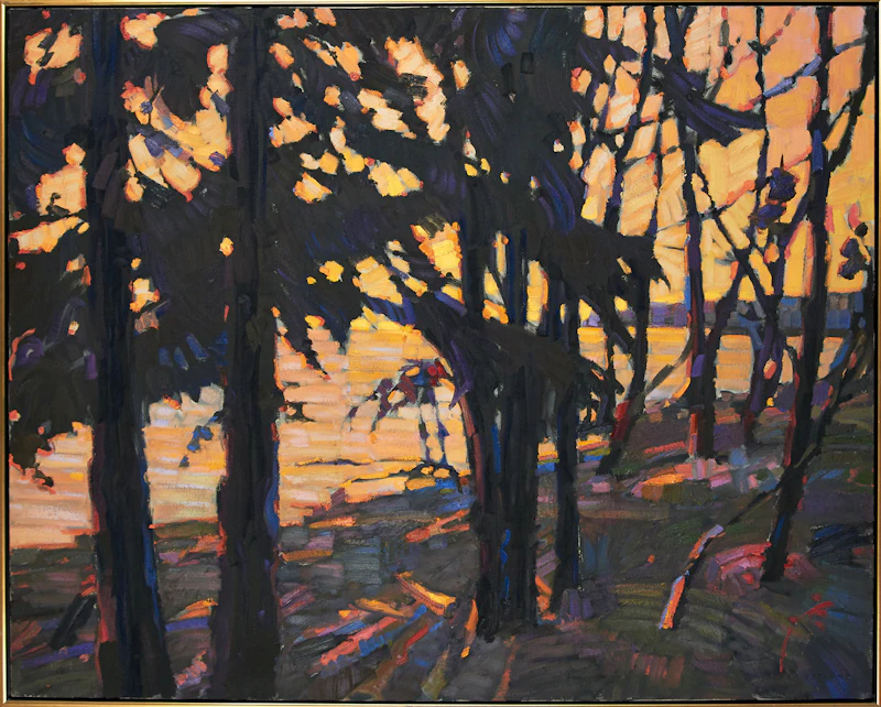 Unknown Artist, Northern Summer, acrylic on canvas - view 2