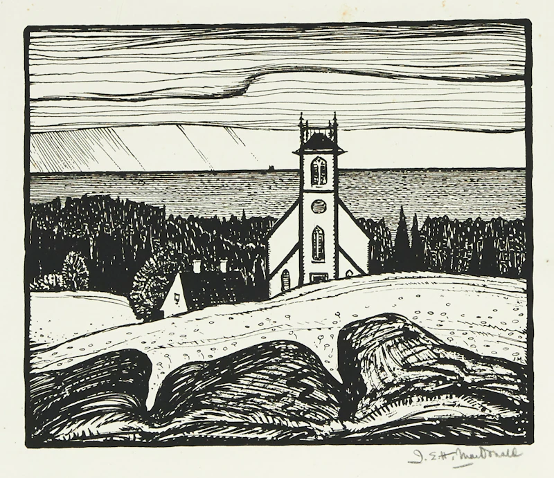 Church by the Sea by James Edward Hervey MacDonald