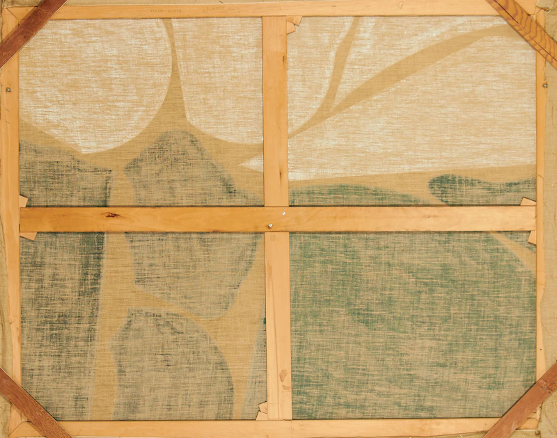 Jean-Paul Jérôme, Arcane sonore, acrylic on canvas, 1978 - view 2