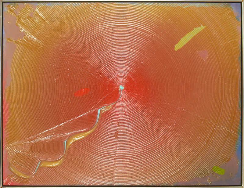 Joseph Drapell, Excitement, acrylic on canvas, 1983 - view 3
