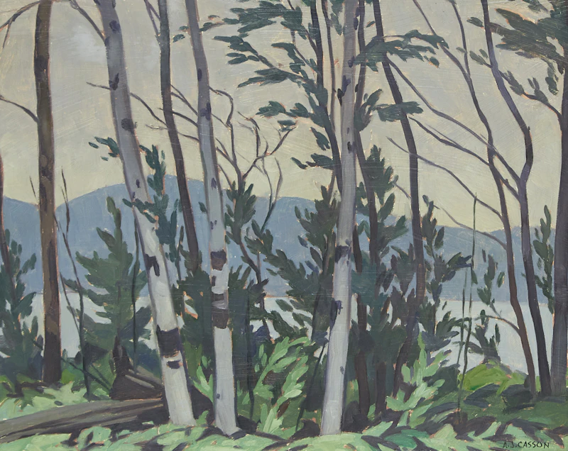 Alfred Joseph Casson, Shoreline, Lake Kamaniskeg