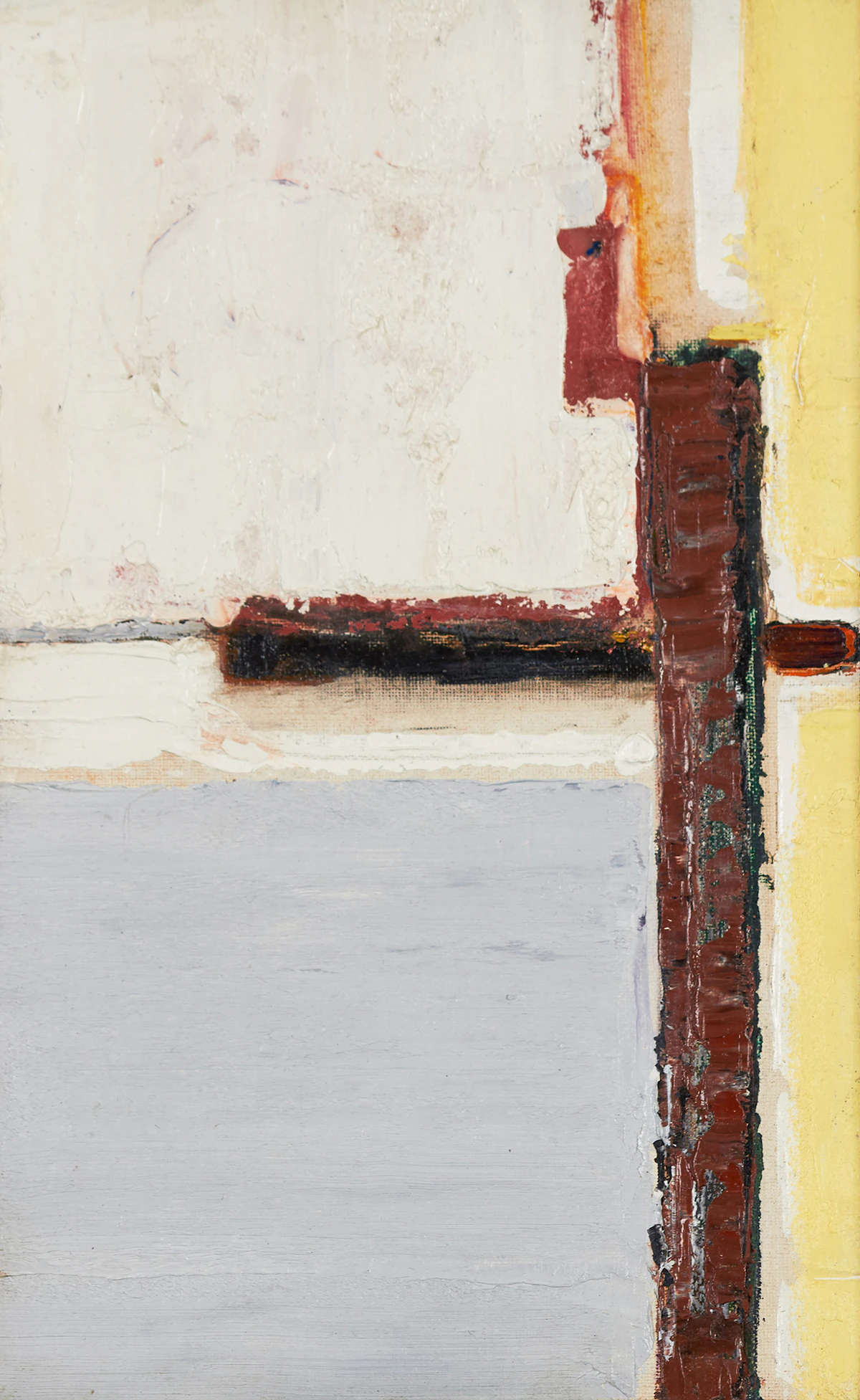 Henriette Fauteux-Massé, Sans titre (circa 1960), oil on artist board, circa 1960