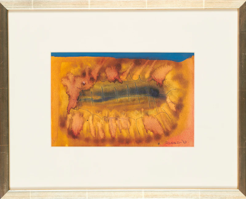 William Ronald, Untitled, watercolour, 1959 - view 2