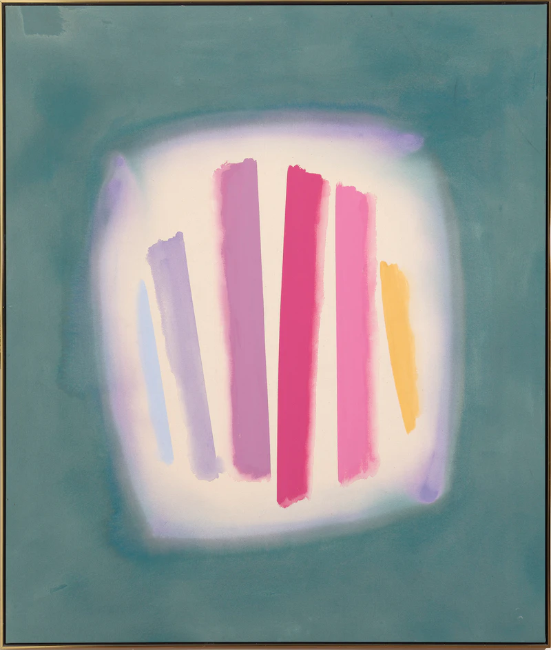 William Perehudoff, AC-88-34, acrylic on canvas, 1988 - view 2
