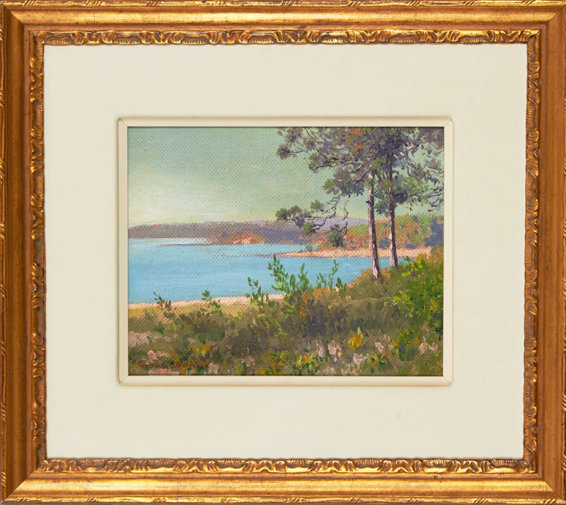Frank Hans Johnston, September Glow, Georgian Bay, oil on board - view 2