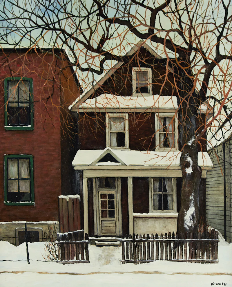 Sunday Morning, Adeline Street, Ottawa by John Kasyn