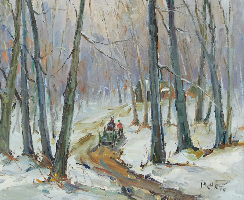 Francesco Iacurto, Sous bois à St. Patrick