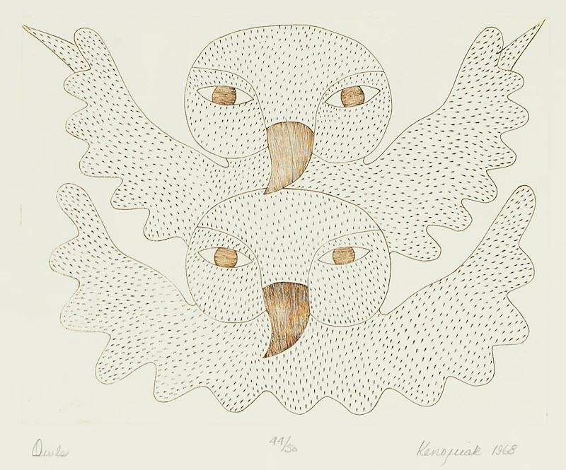 Owls by Kenojuak Ashevak