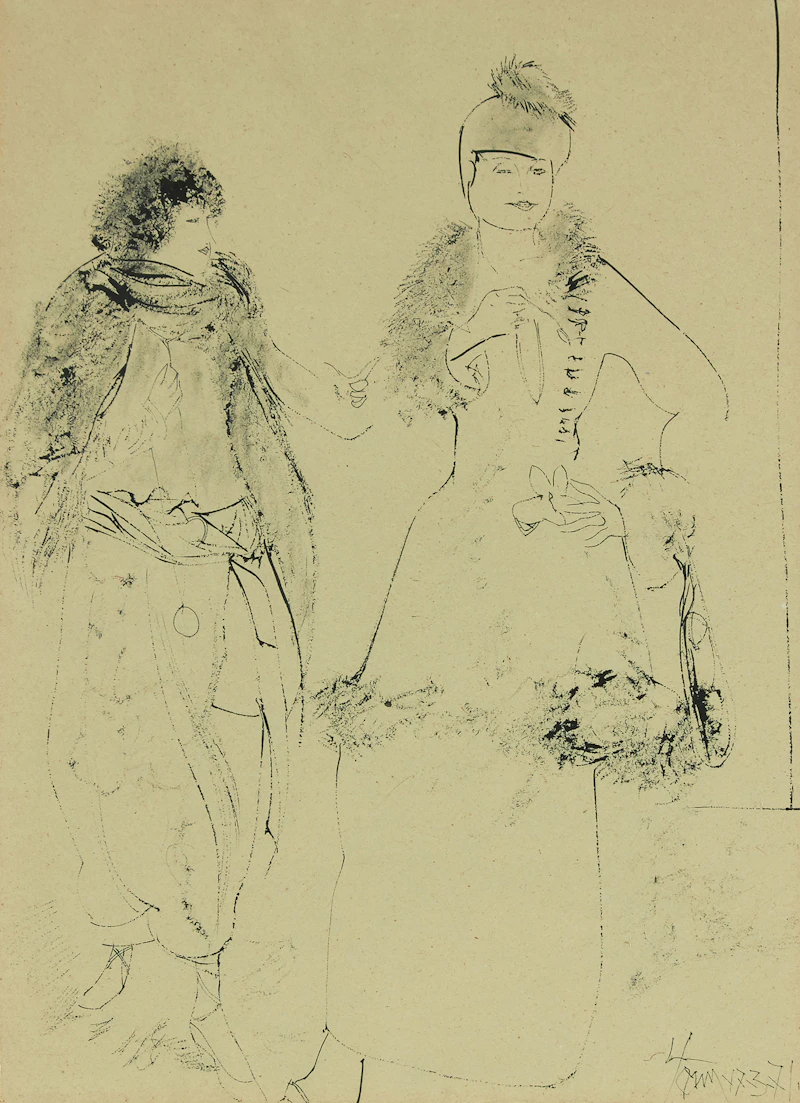 Two Women by Harold Barling Town