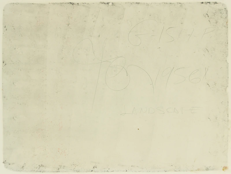 Harold Barling Town, Landscape, single autographic print, 1956 - view 2