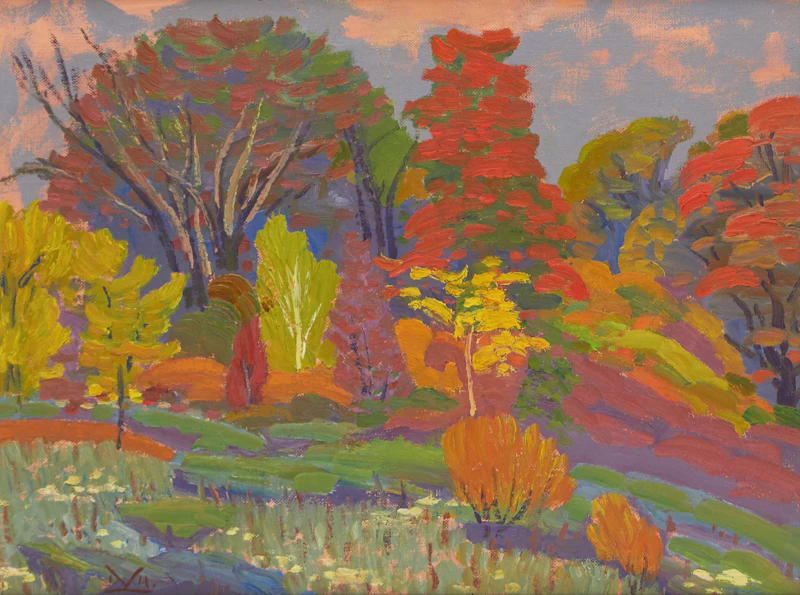 Ontario Autumn (Near Bancroft, Ont.), 1973 by Illingworth Holey Kerr