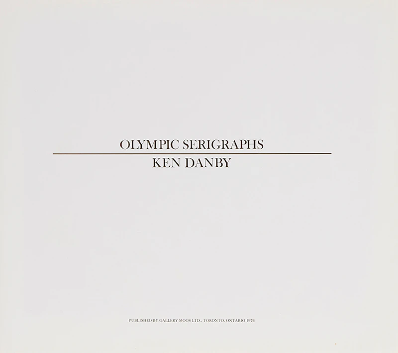 Kenneth Danby, Olympic Serigraphs, serigraphs, 1976 - view 8