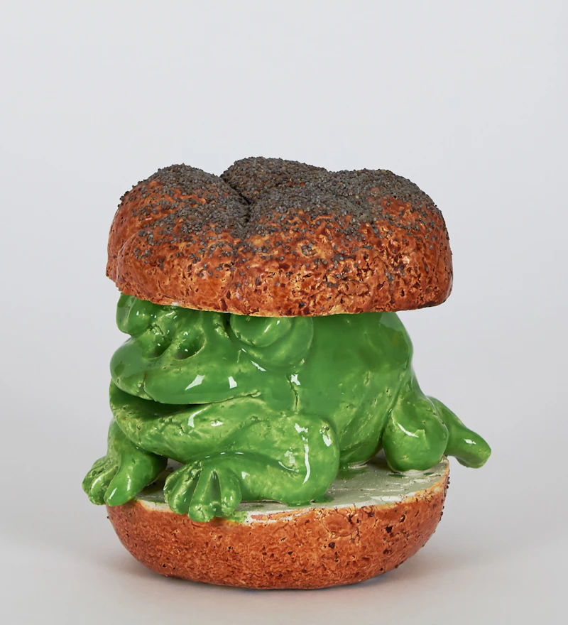 Frog Sandwich by David James Gilhooly