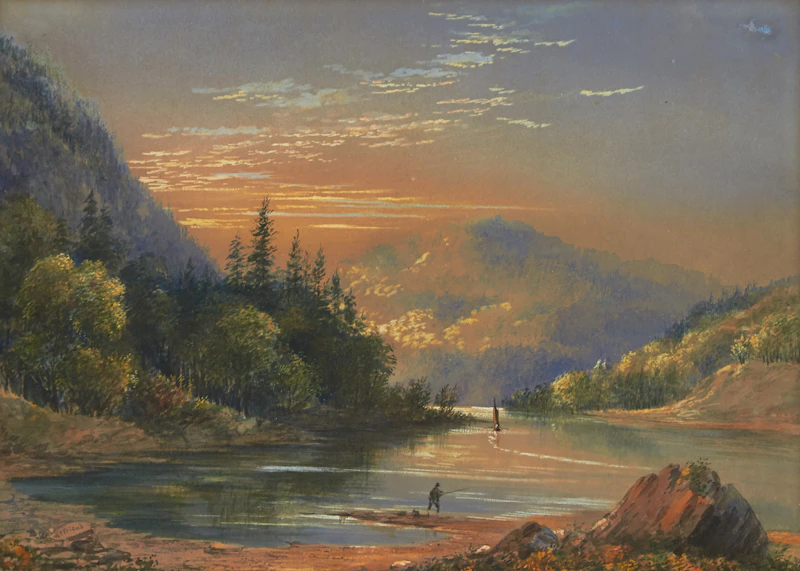 Washington Friend, Fishing on the River