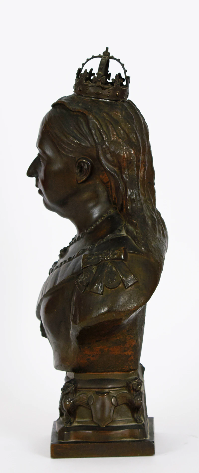 Hamilton Thomas Carlton Plantagenet MacCarthy, Queen Victoria, bronze - view 2