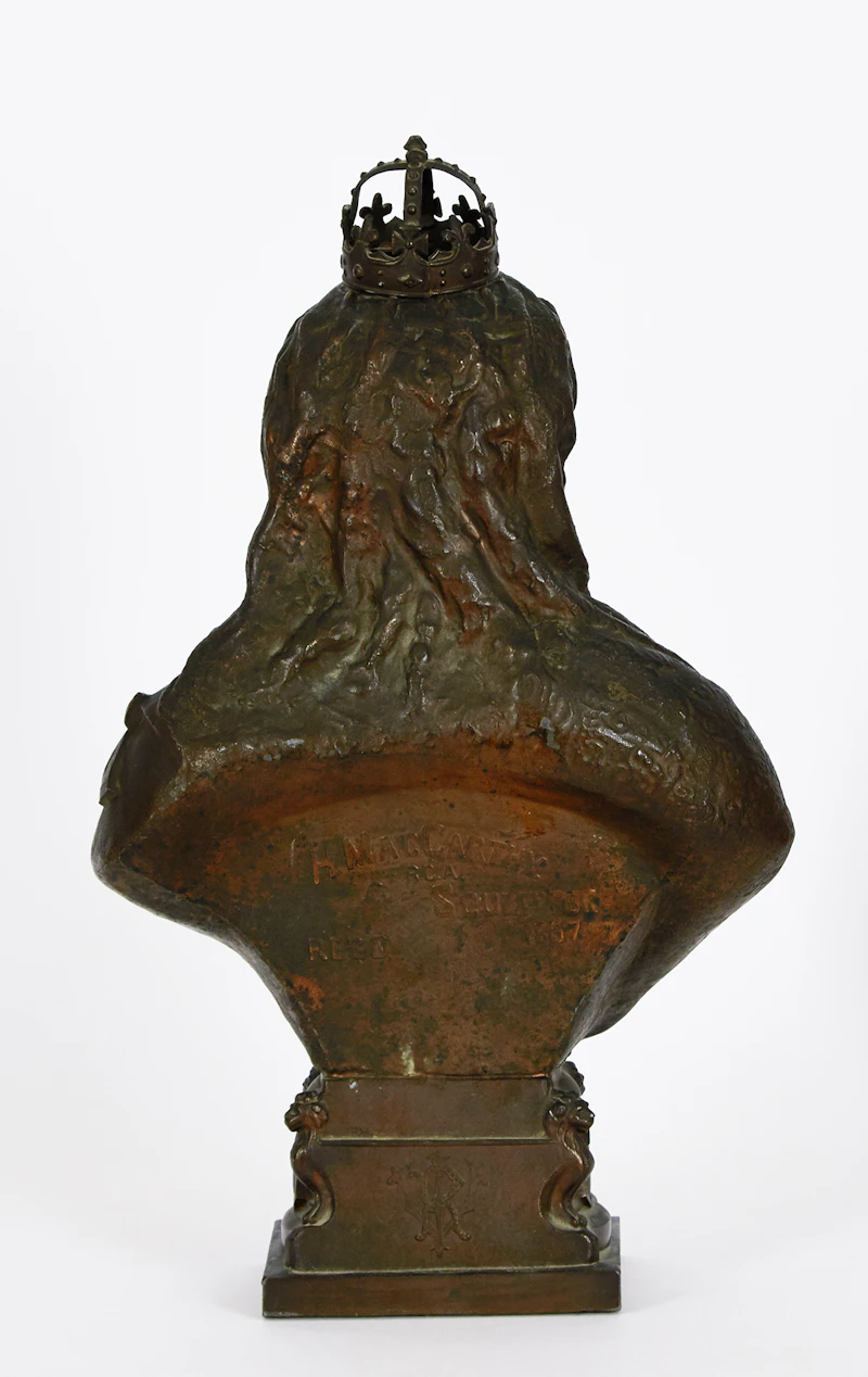Hamilton Thomas Carlton Plantagenet MacCarthy, Queen Victoria, bronze - view 3