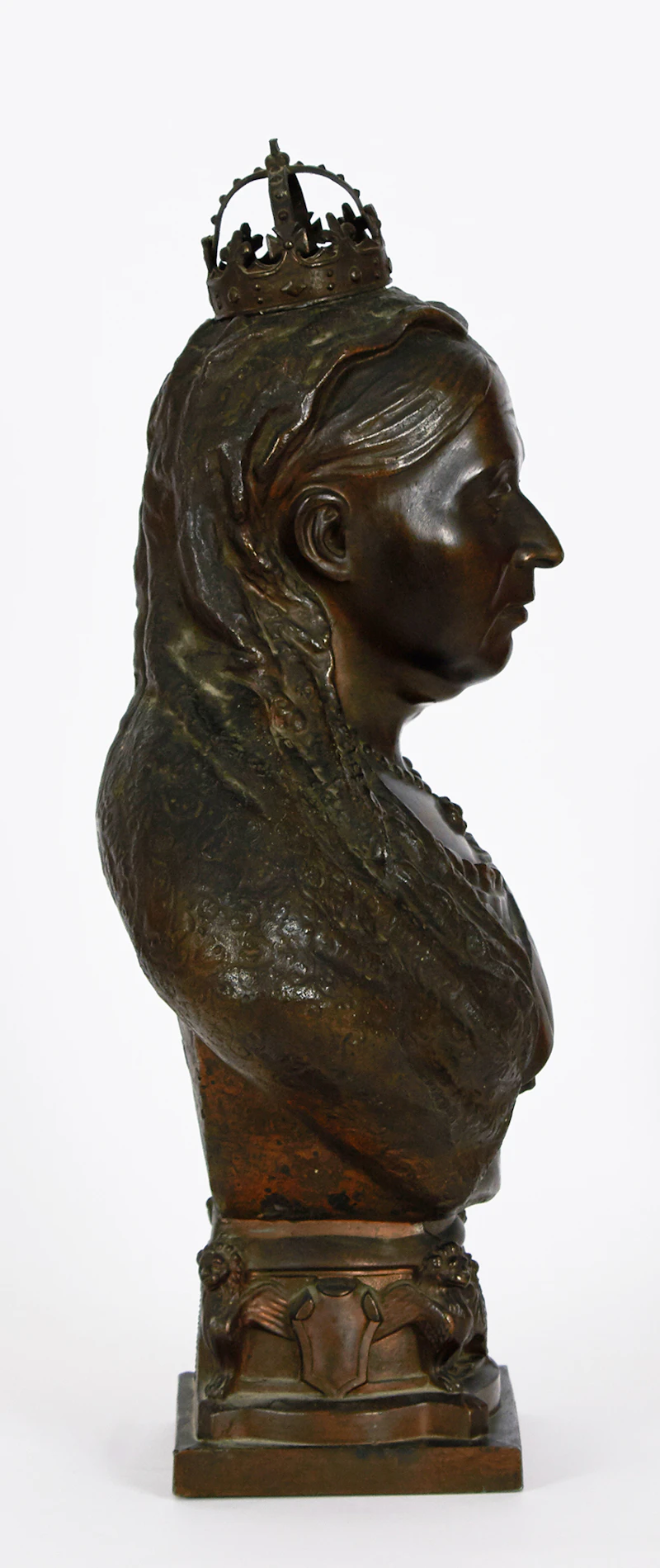 Hamilton Thomas Carlton Plantagenet MacCarthy, Queen Victoria, bronze - view 4