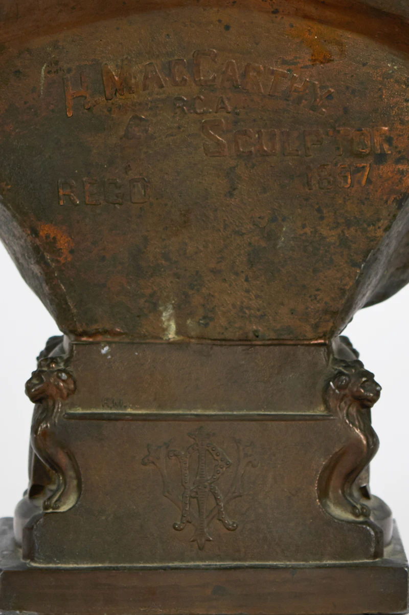 Hamilton Thomas Carlton Plantagenet MacCarthy, Queen Victoria, bronze - view 5