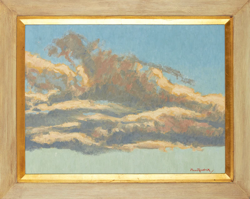 Paul Rodrik, Argosys of Magic Sail, oil on board, circa 1970 - view 2
