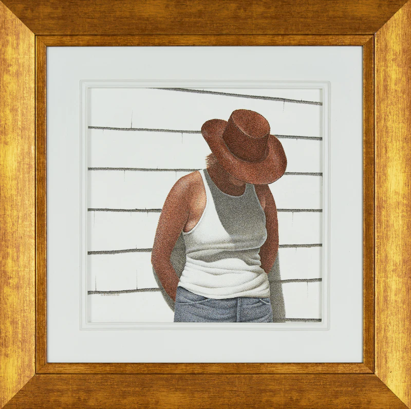 Gary Morton, In the Moment, acrylic on board - view 2