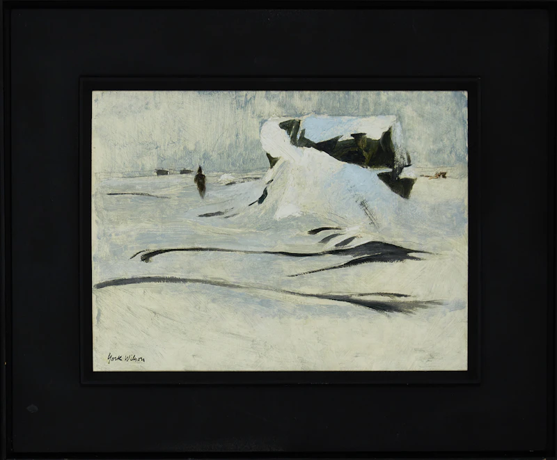 Ronald York Wilson, Fort Churchill, oil on board, 1946 - view 2