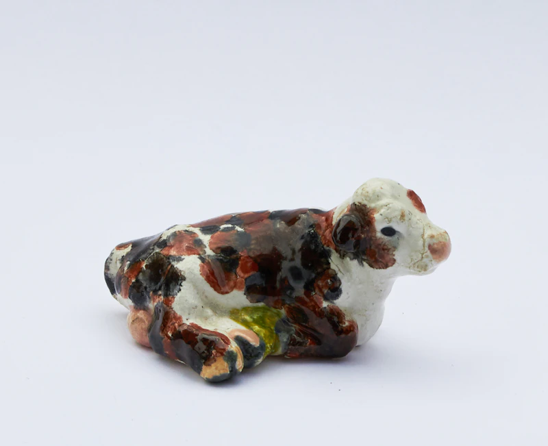 Joe Fafard, Cow, ceramic sculpture - view 2