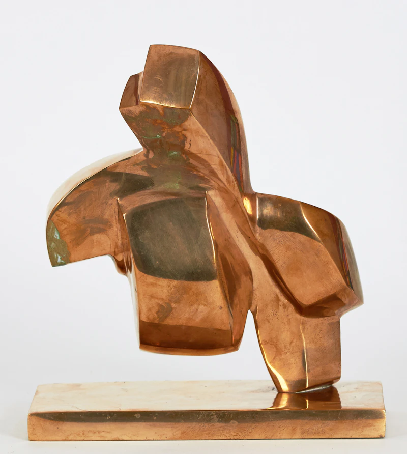 Lilyan Schlein, Icarus, bronze sculpture - view 2
