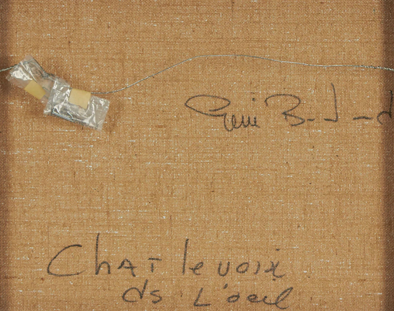 Pierre Bédard, Charlevoix dans l’oeil, oil on canvas, 2010 - view 3