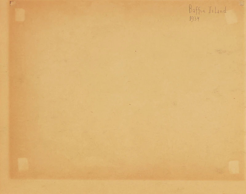 Unknown Artist, Studies of Baffin and Ellesmere Islands, 25 charcoals on paper, 1934 - view 4