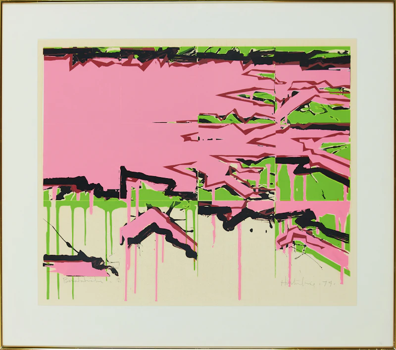 Jacques Hurtubise, Barababiche, colour serigraph, 1974 - view 2
