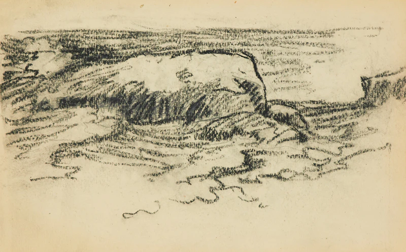 Carl Henry von Ahrens, Four Sketchbooks, drawings and notes in graphite bound within four books - view 8